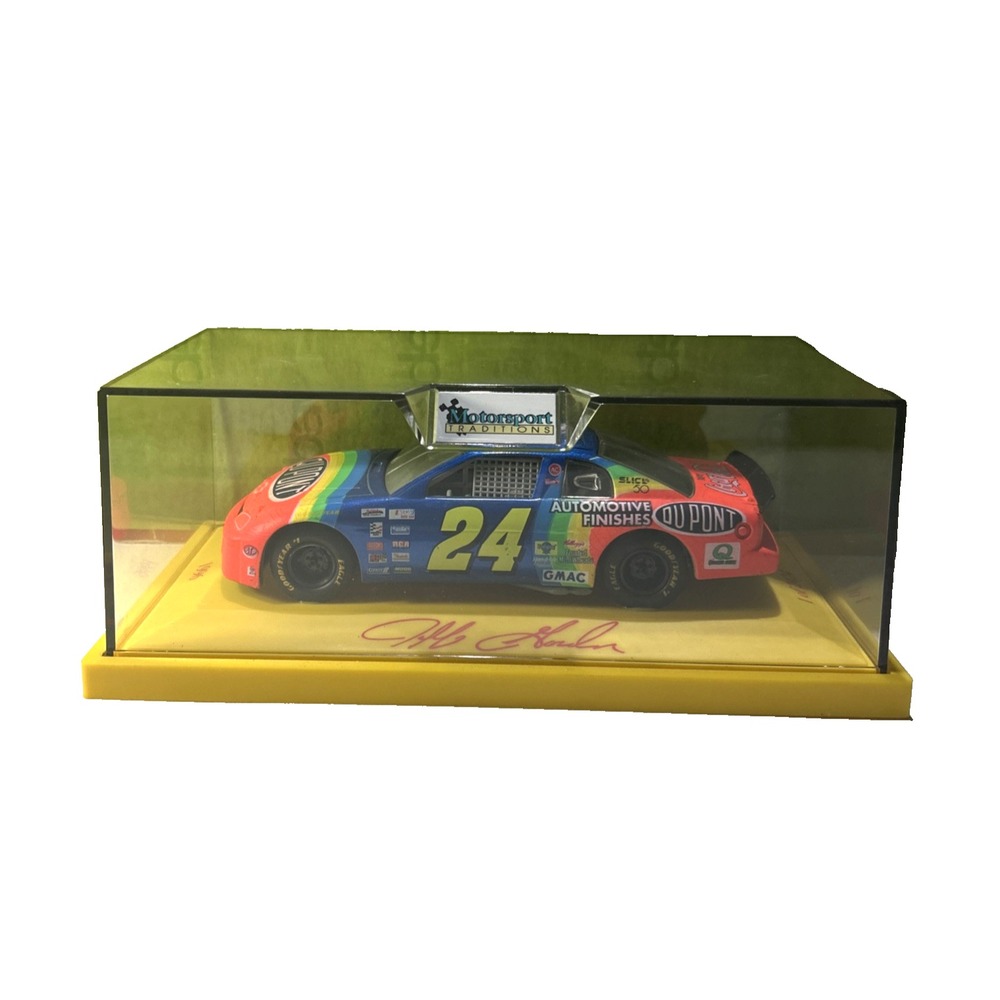 Jeff Gordon 24 1996 Motorsports Traditions Rainbow Car in case  Diecast‎ 1/24